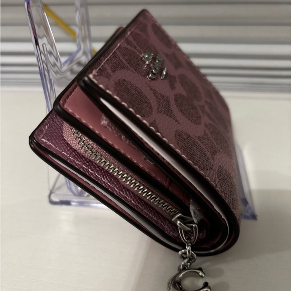 NWOT Coach Signature Metallic Wallet - Picture 3 of 6